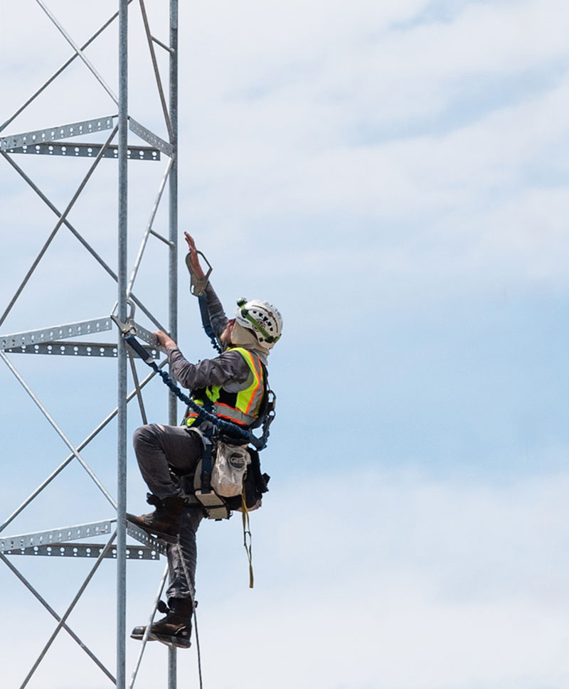 ADLS radar tower construction by VIKOR