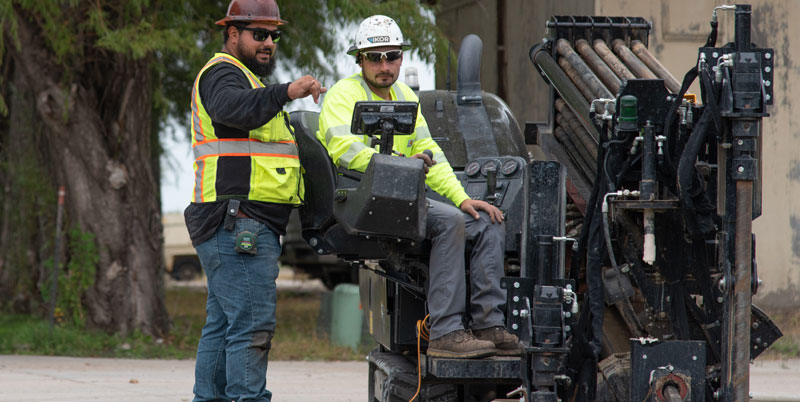 Underground Boring for Fiber to the Home